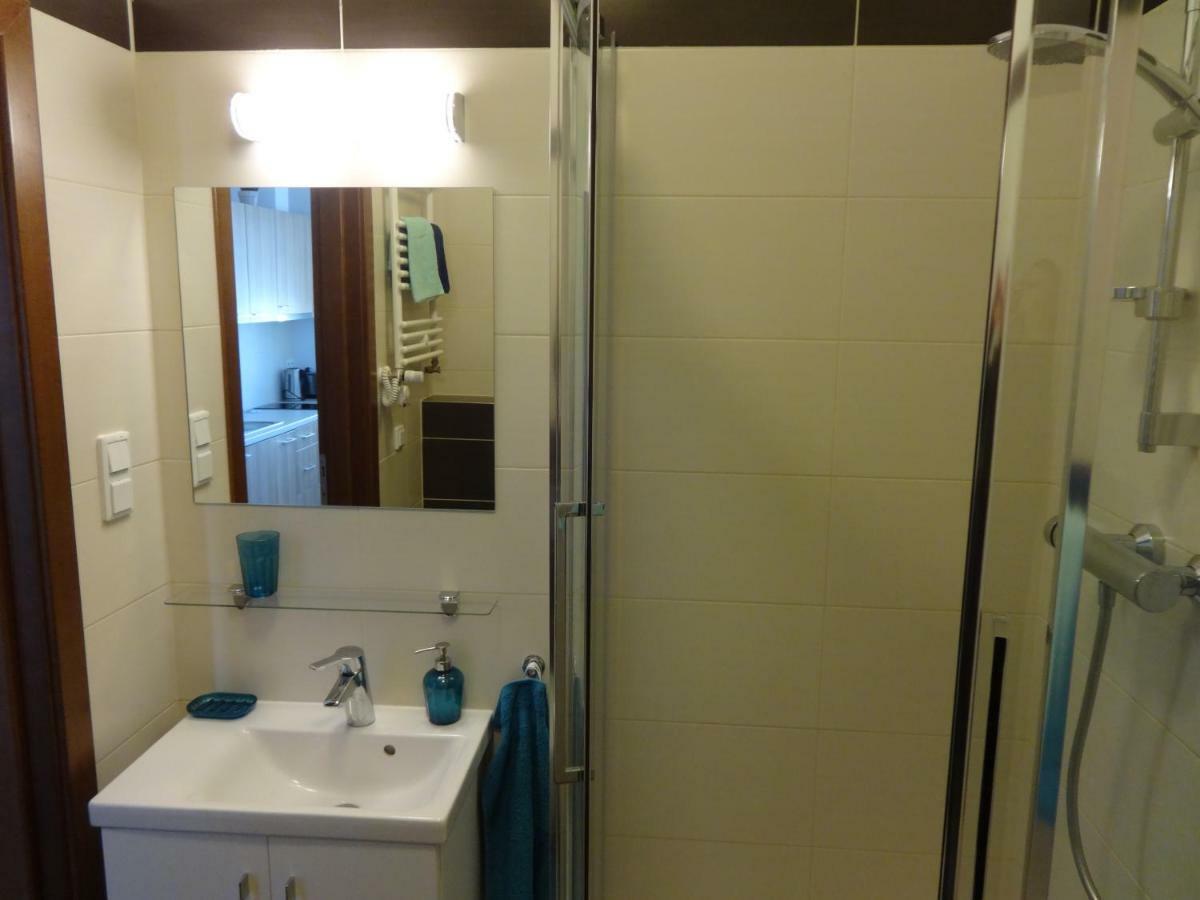 Апартаменты Apartament Aquamarina Свиноуйсьце Экстерьер фото