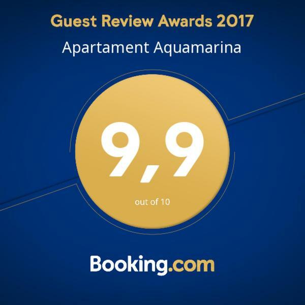 Апартаменты Apartament Aquamarina Свиноуйсьце Экстерьер фото